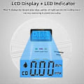 Miniatyrbild 5 av 5: 2 i 1 CO & Kolmonoxid Detektorer, Rökdetektor, 85DB i Alarm, för, LCD-Skärm, B