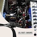 Miniatyrbillede 5 af 5: PCI-e 8 Pin til Dobbelt 8pin (6+2 Pin) Strømforsyningskabel til V Gold Serien V750 V650 V550 Modulær Strømforsyning