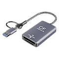 Pikkukuva 4 / 5: 2 in 1 Express Type B SD -kortinlukija Express Card -kortinlukija Type B -sovitin USB 3.2 10 Gbps kannettava Express-lukija