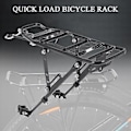 Miniatyrbillede 4 af 5: Cykkelholder Skivebremse Alloy Cykelholder Cykel Foldbare Cykler Bagagebærer