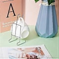 Miniatyrbillede 2 af 5: 8 stk. Tekop og underkop display stand holder stativ metal kop underkop holder tekop holder display kaffekrus organizer