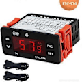 Miniatyrbillede 2 af 5: ETC-974 Digital Temperaturregulator Mikrocomputer Termostater Termostat Kølealarm 220V Sensor