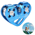 Pikkukuva 1 / 5: Kiipeily Tandem Speed Dual Pulley Kuulalaakerilla