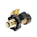 Miniatyrbilde 3 av 5: Propanadapterkobling med lysende trykkmåleradapter Gasstankkonverter Sl-yk01-1