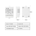 Miniatyrbillede 5 af 5: Tuya Wifi S Diy R Ac 85-265v Wifi Trådløs 30a Mon Kwh For