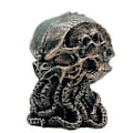 Miniatyrbillede 1 af 5: Bronze Guld Cthulhu Statue Cthulhu Kranie Resin Ornament Blæksprutte