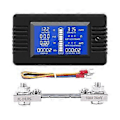 Miniatyrbillede 1 af 5: DC Batteri Monitor Strømmåler Amperemeter Digital DC 0-200V Shunt 100A Multimeter, Meter Voltmeter Cap