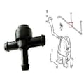 Miniatyrbilde 2 av 5: Bilviskerkontroll for ventilspyler frontrute automatisk vindskjerm erstatningstilbehør passer for Volvo C30 C70 S40 S60 S70 9178