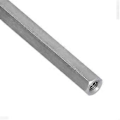 Pikkukuva 3 / 4: 5 kpl Pitkä tankomutteri Kuusiokytkentä Sisäkierre Suora tanko Ruostumaton teräs Gobildalle Halk. 8mm410640080640