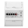 Miniatyrbilde 5 av 5: 220V DIN-skinne Elektrisk Måler, Digital 1-Fase Elektrisk Måler 2 Ledninger 4p, Xtm75s-u Elektrisk Måler Kwh bb