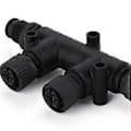 Miniatyrbilde 4 av 5: NMEA 2000 T-kobling 4 Port 5Pin M12 Gjenge IP67 NMEA 2000 (N2k) (T-stykke) T-kobling for