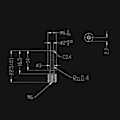Miniatyrbillede 4 af 5: H2 TC4 1,75 m Heatbreak Rustfrit Stål til Titanium Legering Hals Til H2 Ekstruder VS Titan MK8 Hotend Ender3 V2 3D Printer