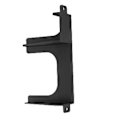 Miniatyrbilde 5 av 5: 2,5 tommers harddisk brakett HDD SSD 3D-printet brakett for PS2 SCPH 30000 SCPH 50000 konsoll svart
