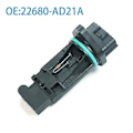 Miniatyrbillede 3 af 5: Masseflow MAF Sensor Meter Til 2.0 16v Sr20de 22680-ad21a 22680ad21a Mf105hq Mf105b