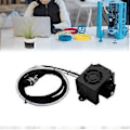 Miniatyrbild 4 av 5: för CR10 3D-skrivare Hot End Extruder Munstycksset MK8 0.4 Precision Mässingsmunstycke Effektiv Värmeavledning