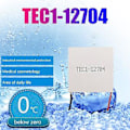 Miniatyrbilde 2 av 5: Tec1-12704 Termoelektrisk Er Peltier 30mmx30mm Tec1 12704 Elementmodul 12v4a Ing Peltier