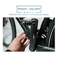 Miniatyrbillede 4 af 5: Cykel Gel Beskyttelsesetui til Sensor, , Computersensor Sort Cover, 2 stk