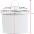 Miniatyrbillede 2 af 5: KWF2 filtre, erstatning for Braun Brita KWF2 kaffemaskiner, Braun KF560, KF130, KF140, KF550, KF570 (6 stk.)