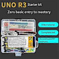 Miniatyrbild 3 av 5: Kit för R3 DIY-projekt för R3 Elektronisk DIY-kit Elektronisk komponentsats med låda 830 Kopplingsdäck