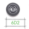 Miniatyrbilde 2 av 5: Ny Lukkerknapp Blenderhjul Dreieskive Hjul Enhet For 6d2 Digital Kamera Reparasjonsdel