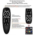 Miniatyrbild 4 av 5: G10S Pro Röststyrning 2.4G RF Trådlös Luftmus Gyroskop Trådlös Smart Fjärrkontroll Bakgrundsbelyst För Android TV Box PC