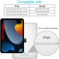 Miniatyrbillede 2 af 5: Ipad 10.2 Etui Ipad 9. 8. 7. Generation Etui Med Kickstand Lanyard Nøglering Silikon Fidget Boble Etui Til Piger Kvinder Sød Regnbue Pop