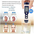 Miniatyrbillede 4 af 5: 5 I 1 Digital Måler Tds / Ec / Ph / Saltholdighed / Temperatur Vandkvalitets Overvågnings Tester (hs)