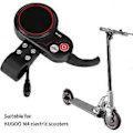 Miniatyrbilde 2 av 5: E-scooter Dashboard 6 Pin Plugg Vanntett, tf-100 Display, elektrisk Scooter Instrument Display Panel For M4 Scooter Reservedeler Og Skateboard Tilbehør