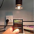 Miniatyrbillede 4 af 5: Reptil Varmelampe Roterende Dobbelt-Hoved Reptil Lysholder UVA/UVB Varmelampe Pære 25W/50W/75W til Skildpadder Firben Slanger Planter