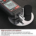 Miniatyrbillede 4 af 5: Ta651a Digital Lydniveau Måler Logger 30-130db Audio Støjmålingsinstrument Mini Db Meter En