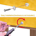 Miniatyrbild 3 av 5: 52 tum X 90 tum Ersättningstak för lekställning utomhus, -