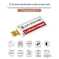 Miniatyrbillede 3 af 5: 2.13 Tommer Blækskærm Elektronisk Papir Elektronisk Prisskilt Display Skærm 250x122pixel SPI Eink Rå Display