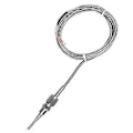 Miniatyrbilde 4 av 4: K Type Termoelement Probe 1/8in NPT Justerbar Temperaturføler i Rustfritt Stål med 3 Meter Kabel
