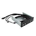 Miniatyrbillede 5 af 5: 5.25 Tommer Desktop PC Kabinet Internt Panel USB Hub 2 Porte