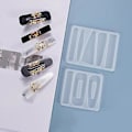 Miniatyrbillede 2 af 5: 2 stk. Håndlavet Silikone Epoxy Resin Form Smykkefremstillingsværktøj DIY Hårnål Akrylform