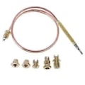 Miniatyrbillede 1 af 5: 60 cm Gas Komfur Termoelement Varmelegeme Del Brænder Universal Pejs Udskiftningsadaptere Digital Temperaturregulator