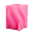 Miniatyrbillede 1 af 5: DIY Bølge Søjleforme Twirl Twist Kolonne Duftende Silikoneform Harpiksform