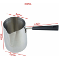 Miniatyrbilde 2 av 5: Rustfritt stål kaffemjølkeskummende potte (350 ml) - Fei Yu