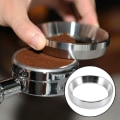 Miniatyrbilde 5 av 5: 54 mm doseringsring i rustfritt stål, kaffedoseringsring, espressodoseringstrakt, kaffeprotafilterring for 54 mm portafilter