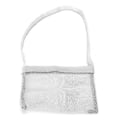 Miniatyrbilde 2 av 5: Mesh Bag Bærbar Sammenleggbar Nylon Mesh Sjøskjell Oppbevaringspose for Barnas Strandleke