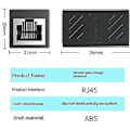 Pikkukuva 4 / 5: 20 kpl RJ45-liitinverkon jatkaja Ethernet RJ45 8p8c -jatkaja