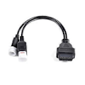 Miniatyrbild 1 av 5: 3, 4 och 6-Pin OBD2 Diagnostisk Adapter Anslutningskabel