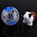 Miniatyrbillede 2 af 5: Hamsterbold, 2 stk. Træningsbold til små dyr Hamsterbold Minibold, plastik Transparent bærbar kæledyr Legetøj til dyr, 12 cm (blå+gul)