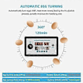 Miniatyrbillede 5 af 5: Zfx-w9002 Smart Termostat Digital Temperatur Fugtighedskontrol Inkubator 360 Automatisk Æg Vending