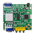 Miniatyrbilde 1 av 5: Spill Cga///rgb Til Vga Utgang Hd Video Konverteringskort For Spillmonitor Til Crt Lcd Pdp Projektor