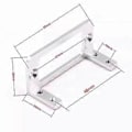 Miniatyrbilde 4 av 5: Servo Installasjonsholder Feste for RC Fly Båt Bil S3003 Servo Brakett