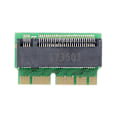 Miniatyrbild 1 av 5: Pcie för M.2 Nvme M-key Ssd-konverteradapter Ssd-uppgraderingskit för 2013 2014 2015
