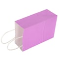 Pikkukuva 4 / 5: Violetit voimapaperikassit - 10 kpl 15x8x21cm lahjakassit ostoksille ja syntymäpäiväjuhliin