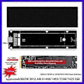 Miniatyrbild 4 av 5: För 2012 Air A1425 A1398 A1465 A1466 SSD-fodral USB3.2 GEN2 6Gbps M.2 SATA SSD-box SSD-kabinett 2 Kablar