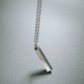 Miniatyrbillede 1 af 4: Trekantet prisme krystal solfanger vedhæng optisk glas regnbue maker vedhæng